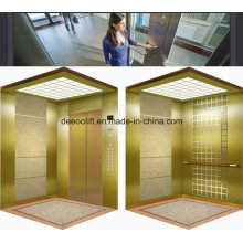 Miroir gravé en acier inoxydable Commerical passager ascenseur